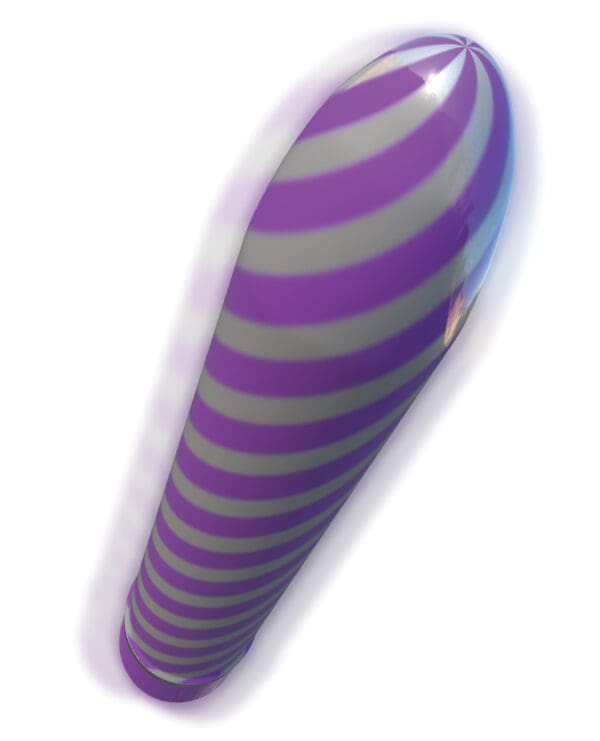Classix Sweet Swirl Vibrator - Purple - Image 3