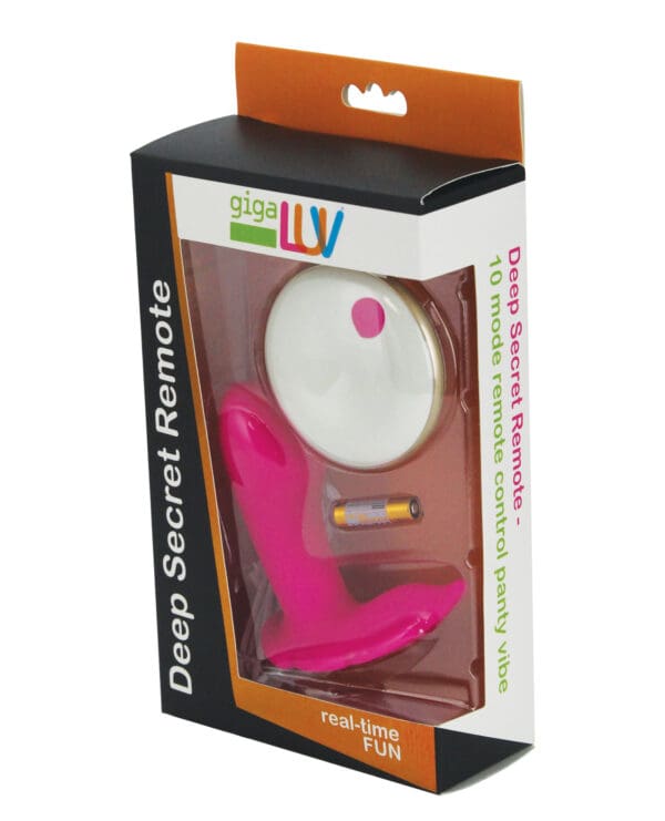 GigaLuv Deep Secret Remote - Pink - Image 3