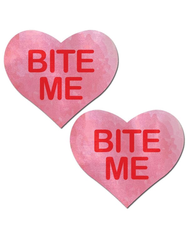Pastease Premium Bite Me Heart - Pink/Red O/S - Image 2