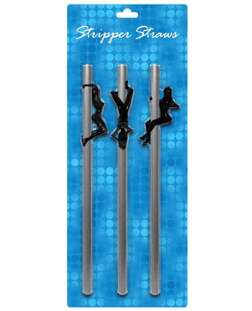 Stripper Straws - Female Pack of 3