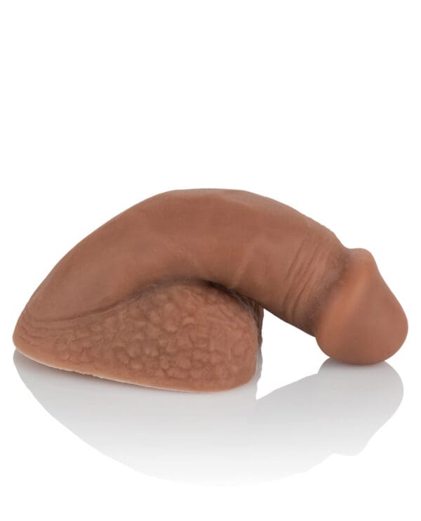 Packer Gear 5" Silicone Packing Penis - Brown - Image 4