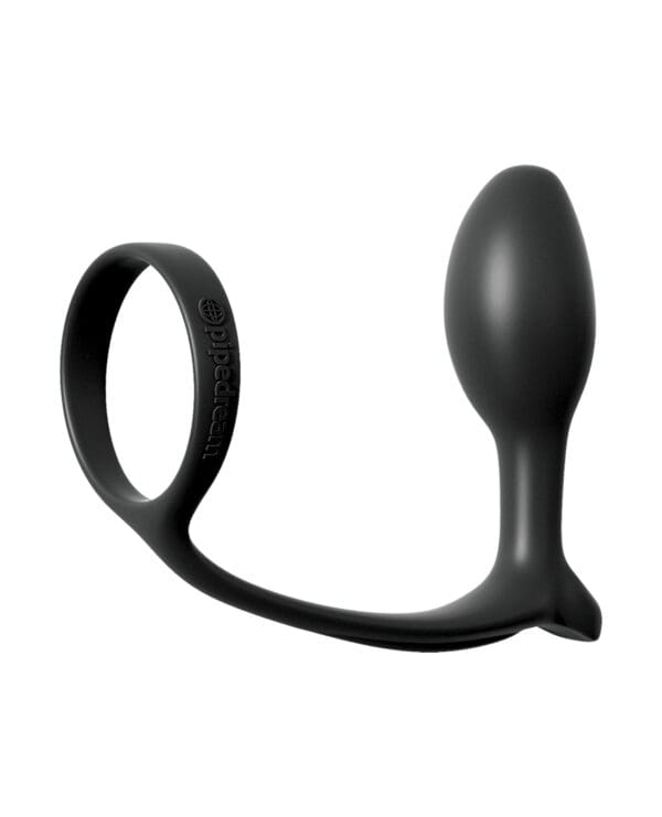 Anal Fantasy Ass-Gasm Cockring Beginners Plug - Black - Image 2
