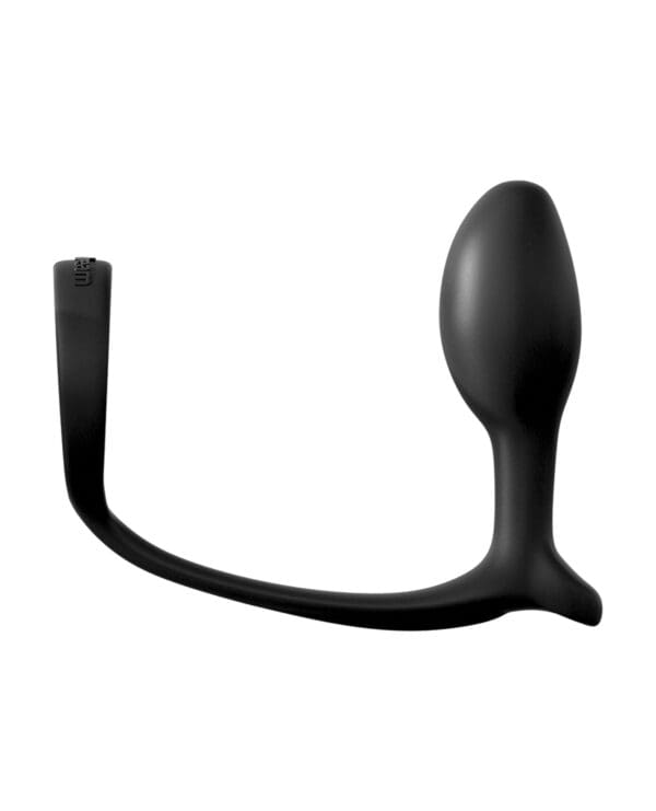 Anal Fantasy Ass-Gasm Cockring Beginners Plug - Black - Image 4