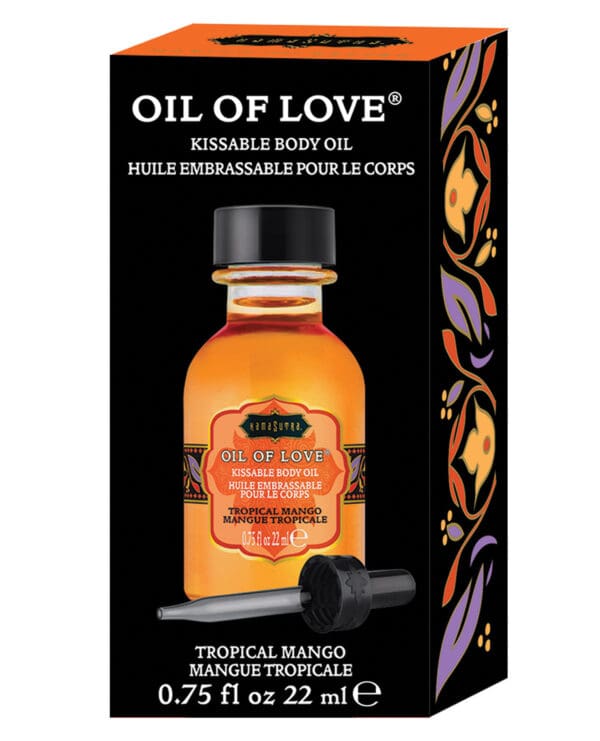 Kama Sutra Oil of Love - .75 oz Tropical Mango - Image 2