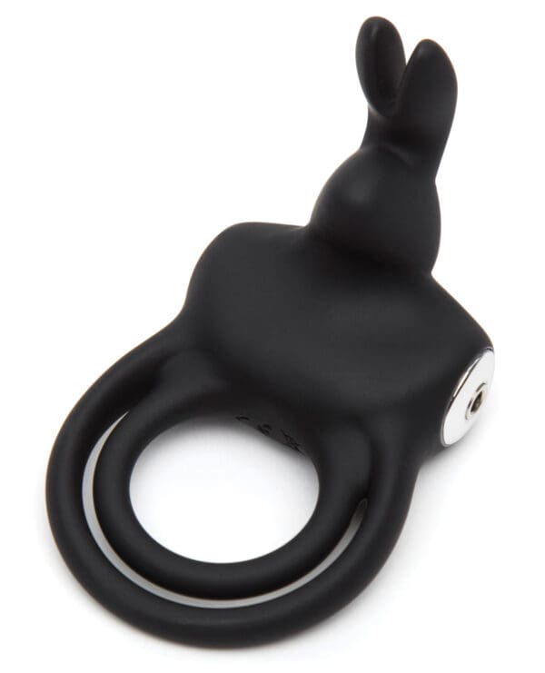 Happy Rabbit Cock Ring - Black - Image 2