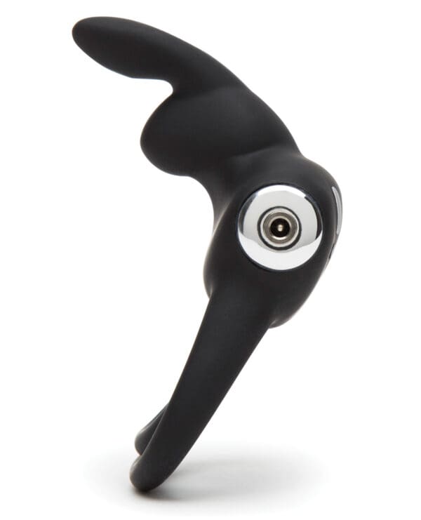 Happy Rabbit Cock Ring - Black - Image 3