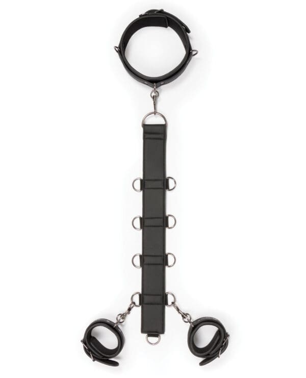 Easy Toys Neck To Wrist Restraint Set - Black - Image 2