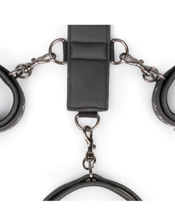 Easy Toys Neck To Wrist Restraint Set - Black - Image 5