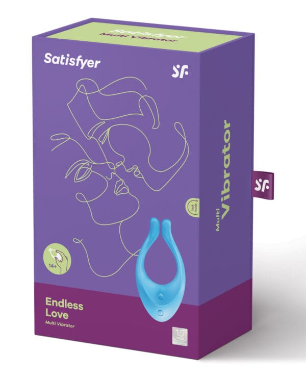 Satisfyer Endless Love Multi Vibrator - Blue - Image 5