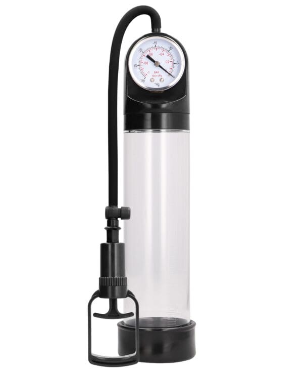 Shots Pumped Comfort Pump w/Advanced PSI Gauge - Transparent - Image 2
