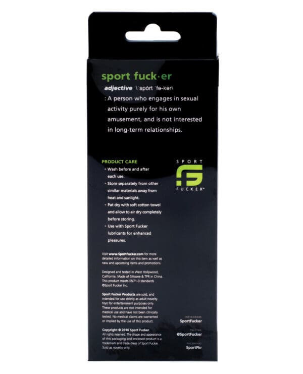 Sport Fucker Ultra Sound - Black - Image 3