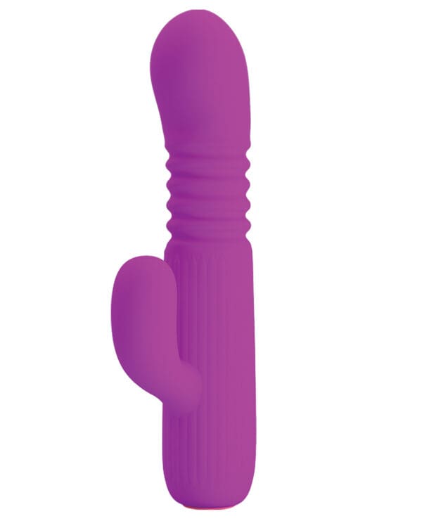 Pretty Love Leopold Mini Thruster Vibe - Fuchsia - Image 2