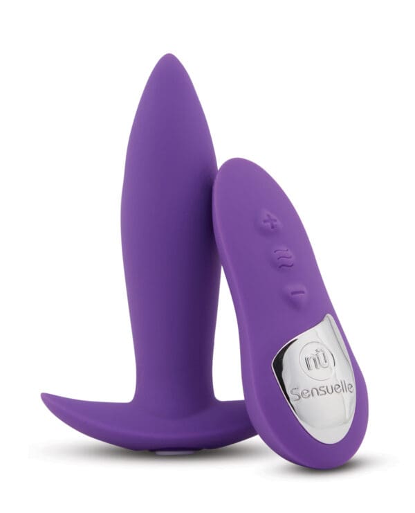 Nu Sensuelle Remote Control Rechargeable Mini Plug - Purple - Image 3