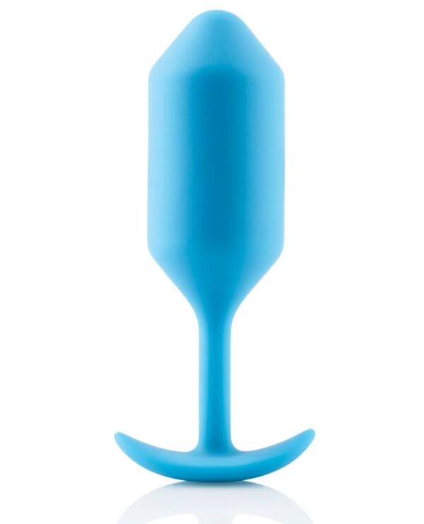 b-Vibe Weighted Snug Plug 3 - 180 g Teal - Image 2