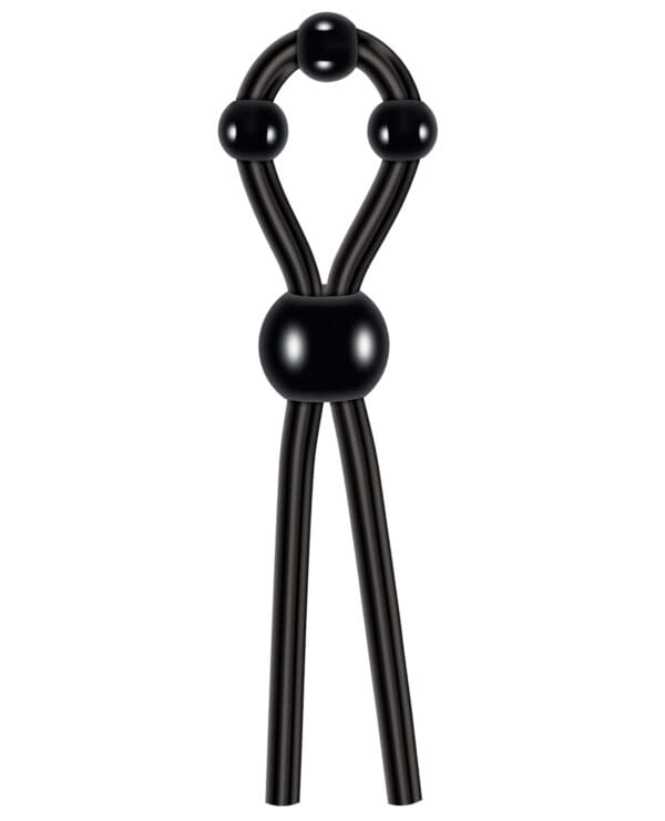 Zero Tolerance Ultimate Lasso Cock Ring - Black - Image 5