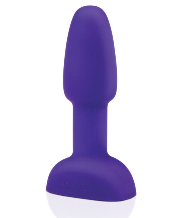 b-Vibe Petite Rimming Plug - Purple - Image 4