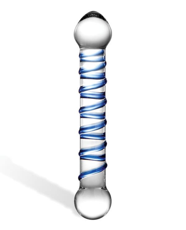 Glas 6.5" Spiral Dildo - Image 2