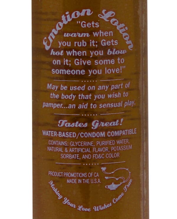 Emotion Lotion - Orange Creamsicle - Image 2
