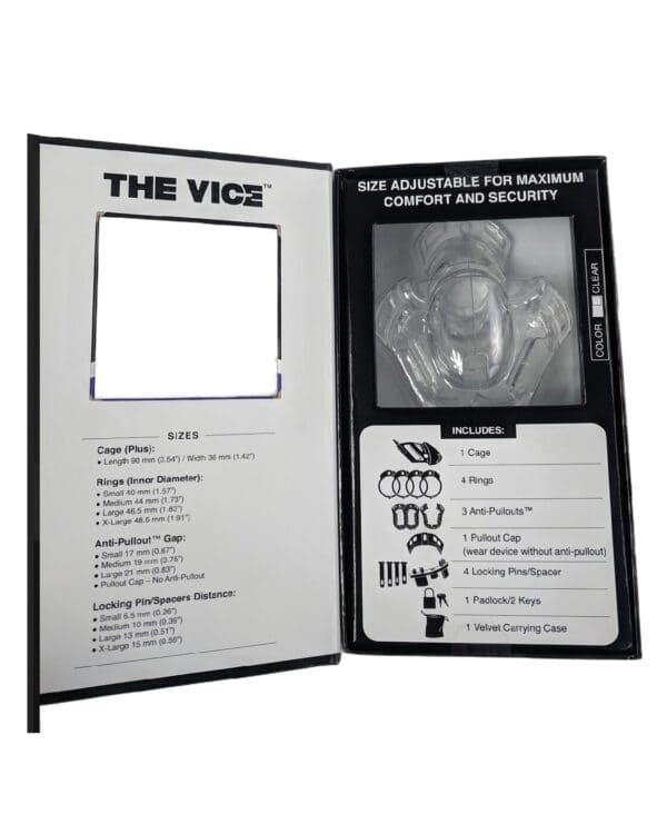 Locked In Lust The Vice Plus - Clear - Image 5