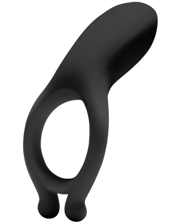 OptiMale Rechargeable Vibrating C Ring - Black - Image 2