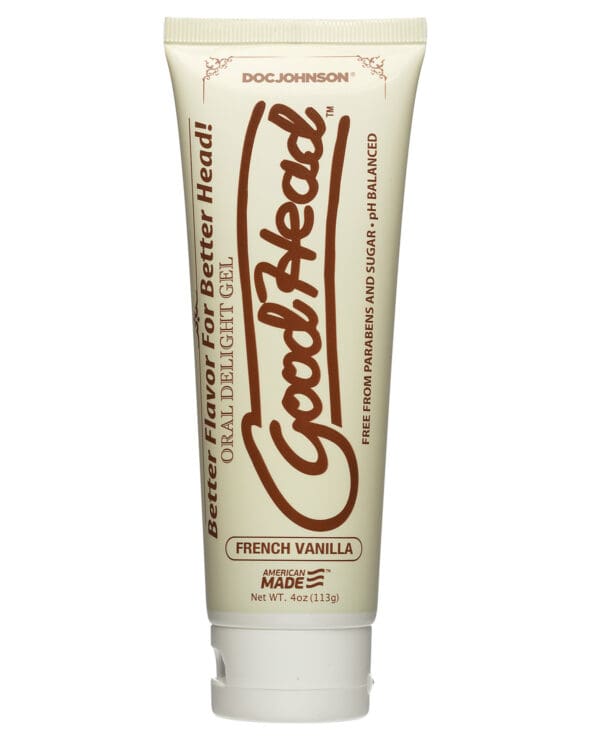 GoodHead Oral Gel - 4 oz French Vanilla - Image 2