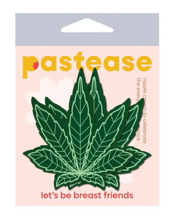 Pastease Premium Marijuana Leafs - Green O/S