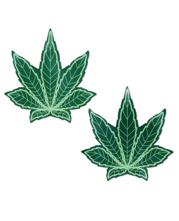 Pastease Premium Marijuana Leafs - Green O/S - Image 2