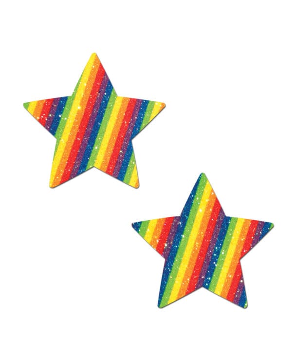 Pastease Premium Glitter Star - Rainbow O/S - Image 2
