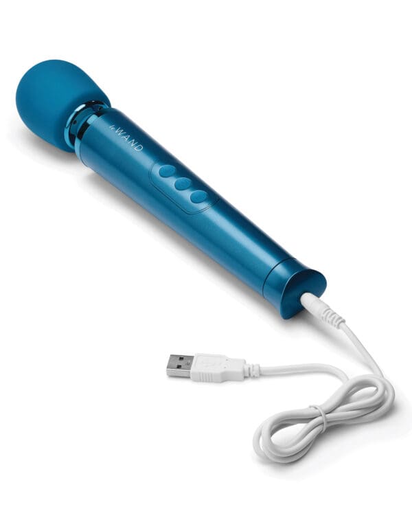 Le Wand Petite Rechargeable Massager - Blue - Image 3