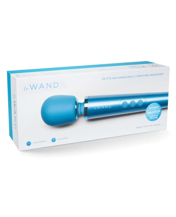Le Wand Petite Rechargeable Massager - Blue - Image 5