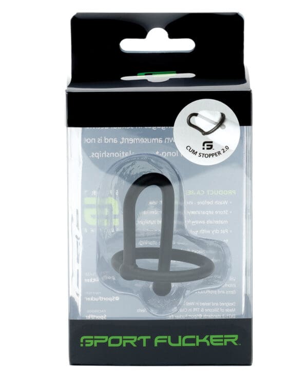 Sport Fucker Cum Stopper 2.0 - Black - Image 2