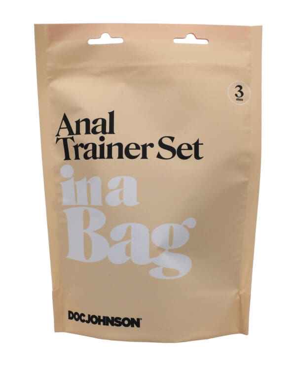 In A Bag Anal Trainer Set - Black - Image 5