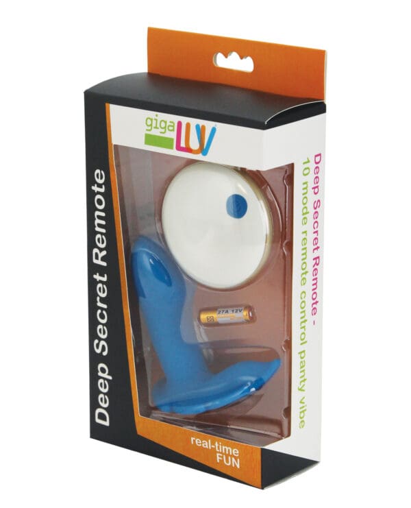 GigaLuv Deep Secret Remote - Blue - Image 3