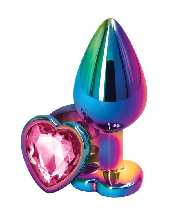 Rear Assets Multicolor Heart Medium - Pink - Image 2
