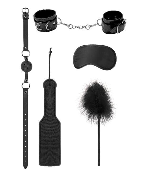 Shots Ouch Introductory Bondage Kit #4 - Black - Image 3