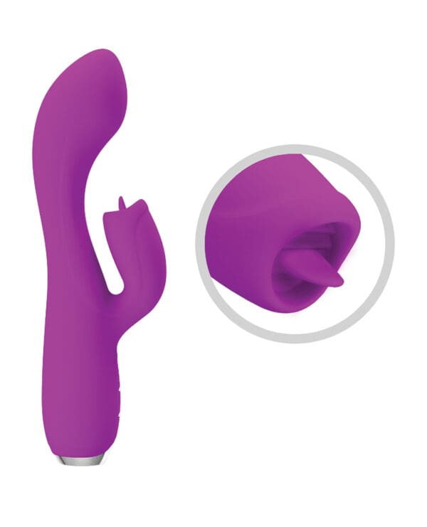 Pretty Love Gloria Licking Rabbit - Fuchsia - Image 3
