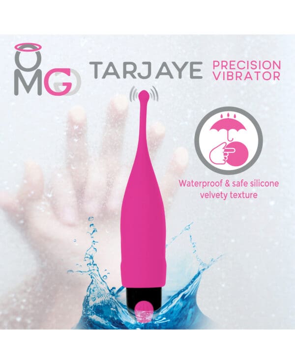 OMG Tarjaye Travel Size Precision Stimulator - Pink - Image 4