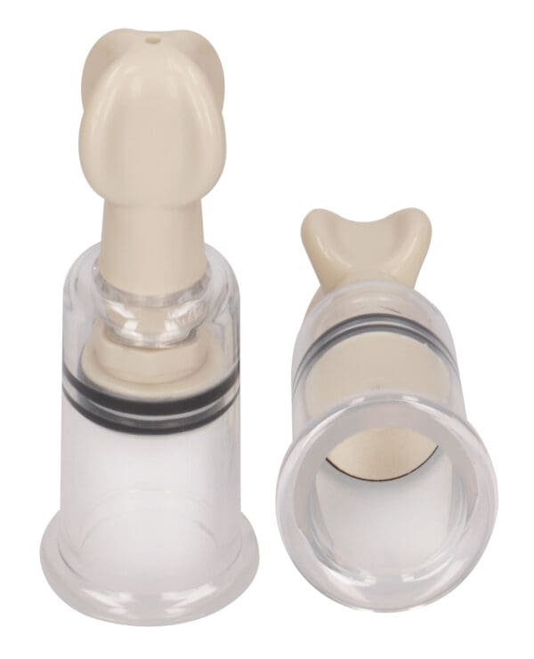 Shots Pumped Nipple Suction Set - Small Clear - Image 3