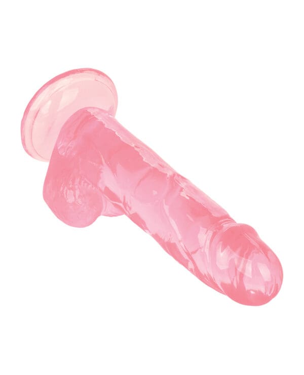 Size Queen 6" Dildo - Pink - Image 4