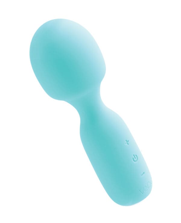 VeDO Wini Rechargeable Mini Wand - Tease Me Turquoise - Image 3