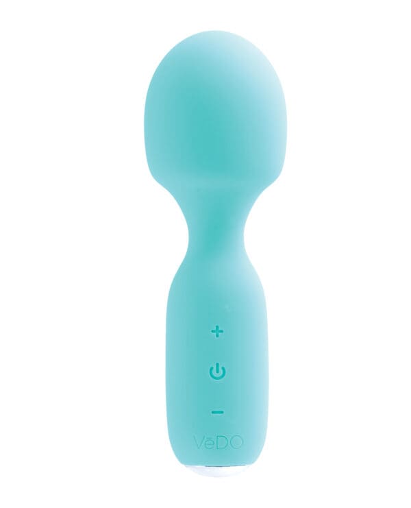 VeDO Wini Rechargeable Mini Wand - Tease Me Turquoise - Image 4