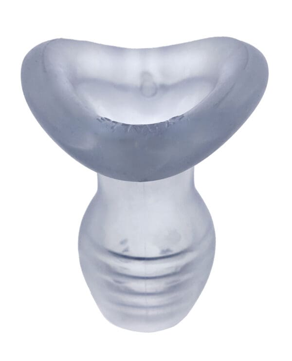 Oxballs Glowhole 2 Hollow Buttplug w/LED Insert Large - Clear - Image 3