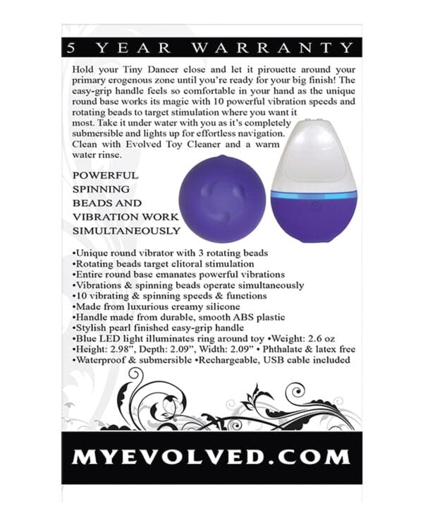 Evolved Tiny Dancer Rechargeable Bullet - Image 2