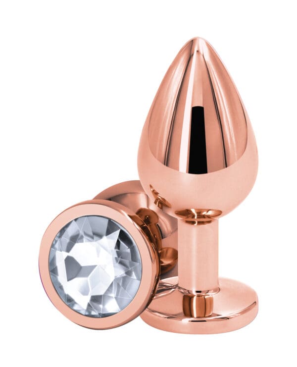 Rear Assets Rose Gold Medium - Clear - Image 2