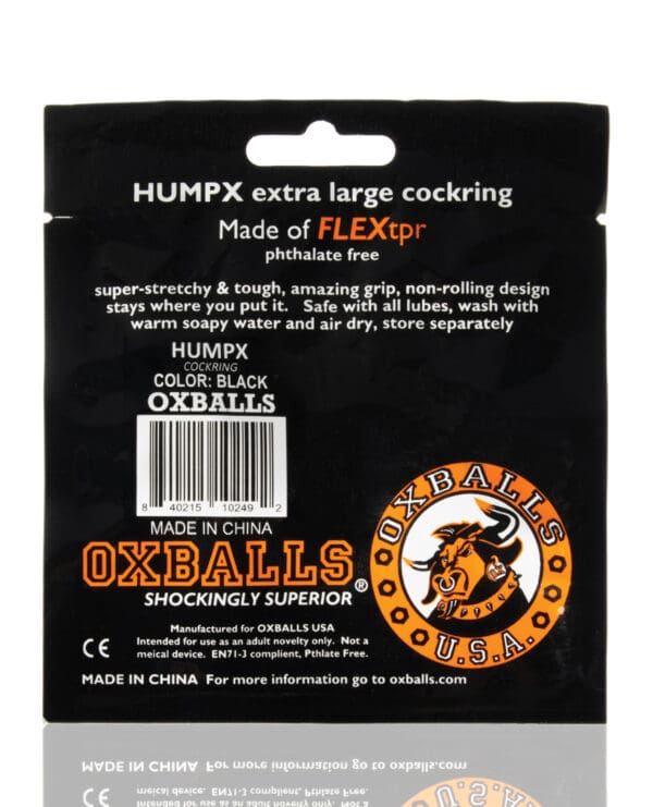 Oxballs HUMPX Cockring - Black - Image 4