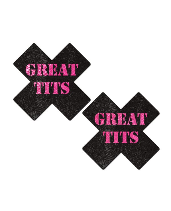 Pastease Premium Great Tits Cross - Black/Pink O/S - Image 2