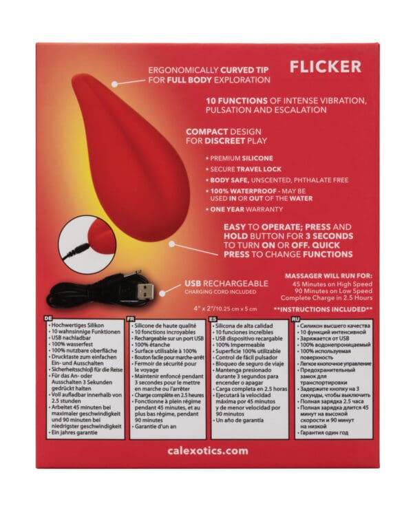 Red Hot Flicker - Red - Image 2