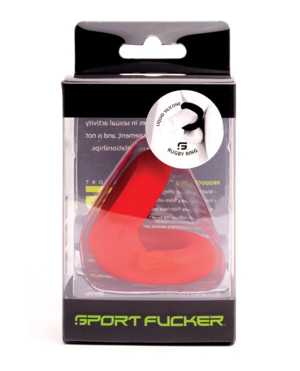 Sport Fucker Rugby Ring - Red - Image 2