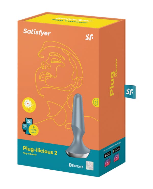 Satisfyer Plug-ilicious 2 - Ice Blue - Image 5