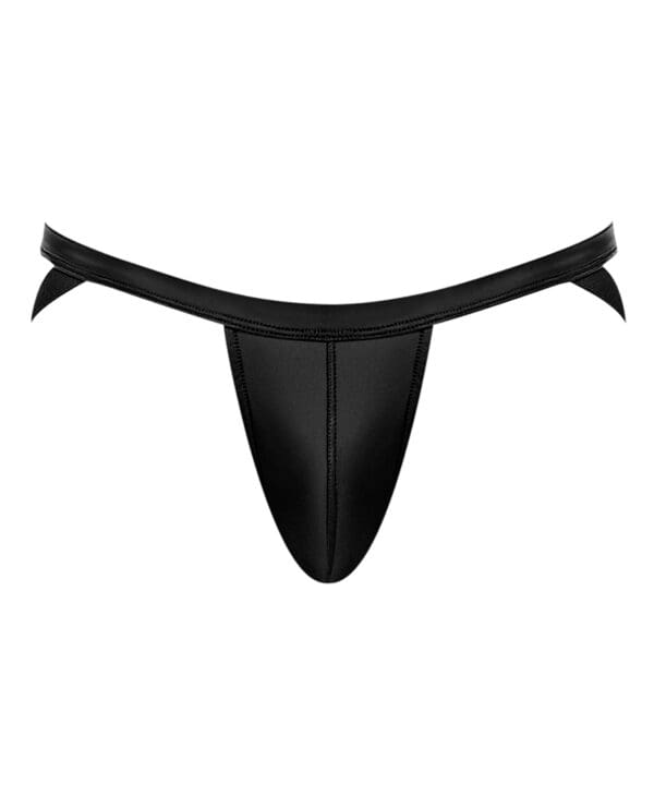 Cage Matte Strappy Ring Jock Black L/XL - Image 4